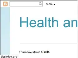 Sites similar to health-and-beauty0.blogspot.com