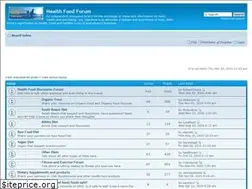 Sites similar to health-food-forum.com