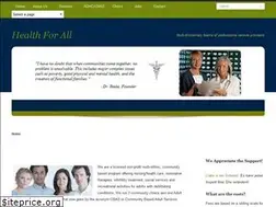 Sites similar to health-forall.org