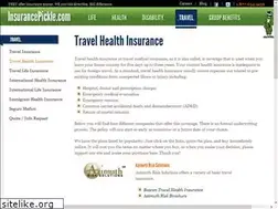 Sites similar to health-insurance-travel.com