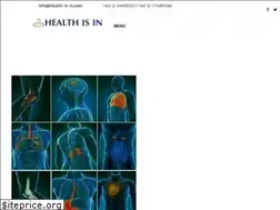 Sites similar to health-is-in.com