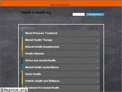 health-is-wealth.org