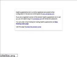 Sites similar to health-supplements.net