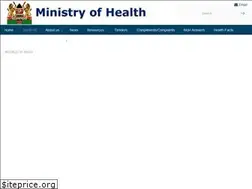 Sites similar to health.go.ke