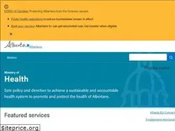 Sites similar to health.gov.ab.ca
