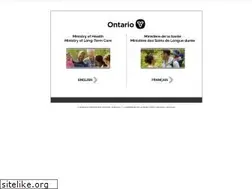 Sites similar to health.gov.on.ca