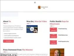 Sites similar to health.gov.pg