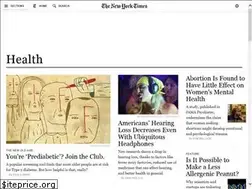 Sites similar to health.nytimes.com