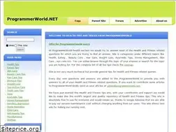 Sites similar to health.programmerworld.net