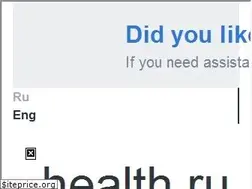 Sites similar to health.ru