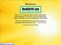 Sites similar to health101.org