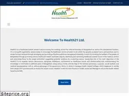 Sites similar to health21-bd.org