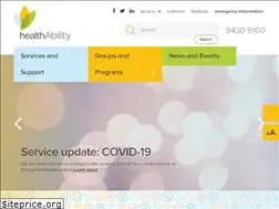 Sites similar to healthability.org.au
