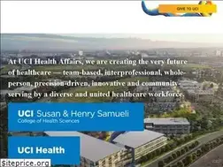 Sites similar to healthaffairs.uci.edu