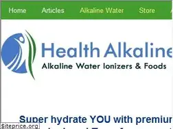 Sites similar to healthalkaline.com