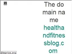 Sites similar to healthandfitnessblog.com