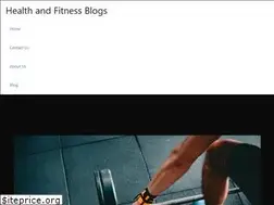 Sites similar to healthandfitnessblogs.com