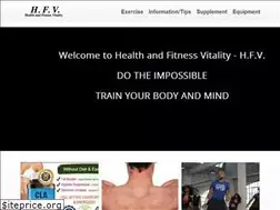 Sites similar to healthandfitnessvitality.com