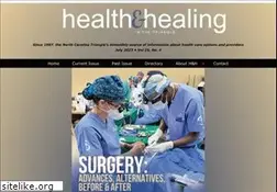 Sites similar to healthandhealingonline.com