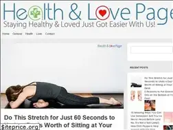 Sites similar to healthandlovepage.com