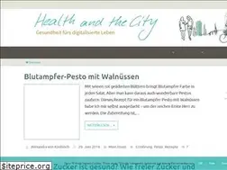 Sites similar to healthandthecity.de