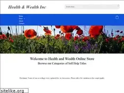 Sites similar to healthandwealthinc.com