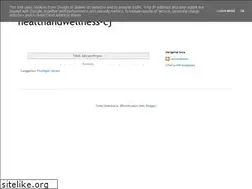 Sites similar to healthandwellness-cj.blogspot.com