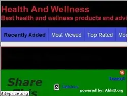 Sites similar to healthandwellness.me