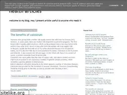 Sites similar to healtharticles-yulius.blogspot.com