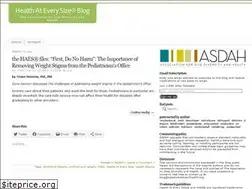 Sites similar to healthateverysizeblog.org