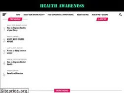 Sites similar to healthawarenessblog.com