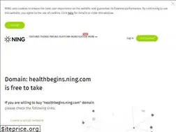Sites similar to healthbegins.ning.com