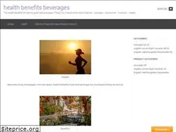 Sites similar to healthbenefitsbeverages.com