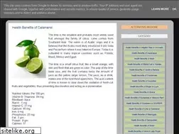 Sites similar to healthbenefitsofcalamansi.blogspot.com