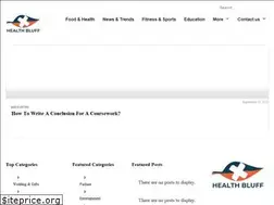 Sites similar to healthbluff.com