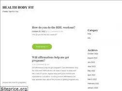 Sites similar to healthbodyfit.com