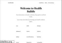 Sites similar to healthbubble.com