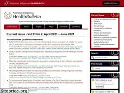 Sites similar to healthbulletin.org.au