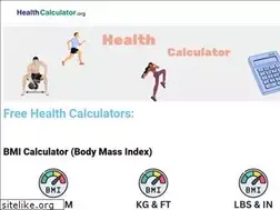Sites similar to healthcalculator.org