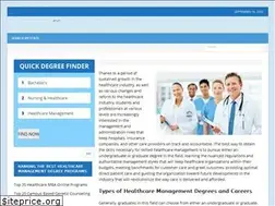 Sites similar to healthcare-management-degree.net