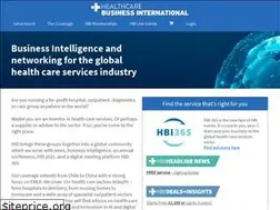 Sites similar to healthcarebusinessinternational.com
