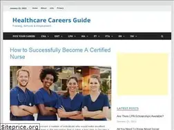 Sites similar to healthcarecareersguide.com