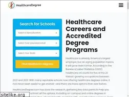 Sites similar to healthcaredegree.com