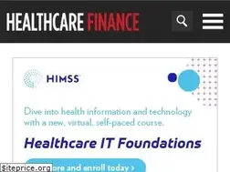 Sites similar to healthcarefinancenews.com