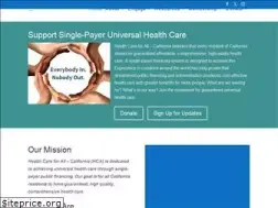 Sites similar to healthcareforall.org