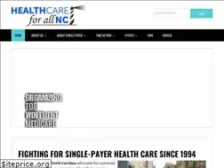 Sites similar to healthcareforallnc.org