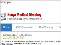 Sites similar to healthcareinkenya.com