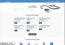 Sites similar to healthcarejobsite.com
