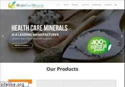 Sites similar to healthcareminerals.com
