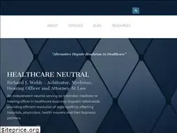 Sites similar to healthcareneutraladrblog.com